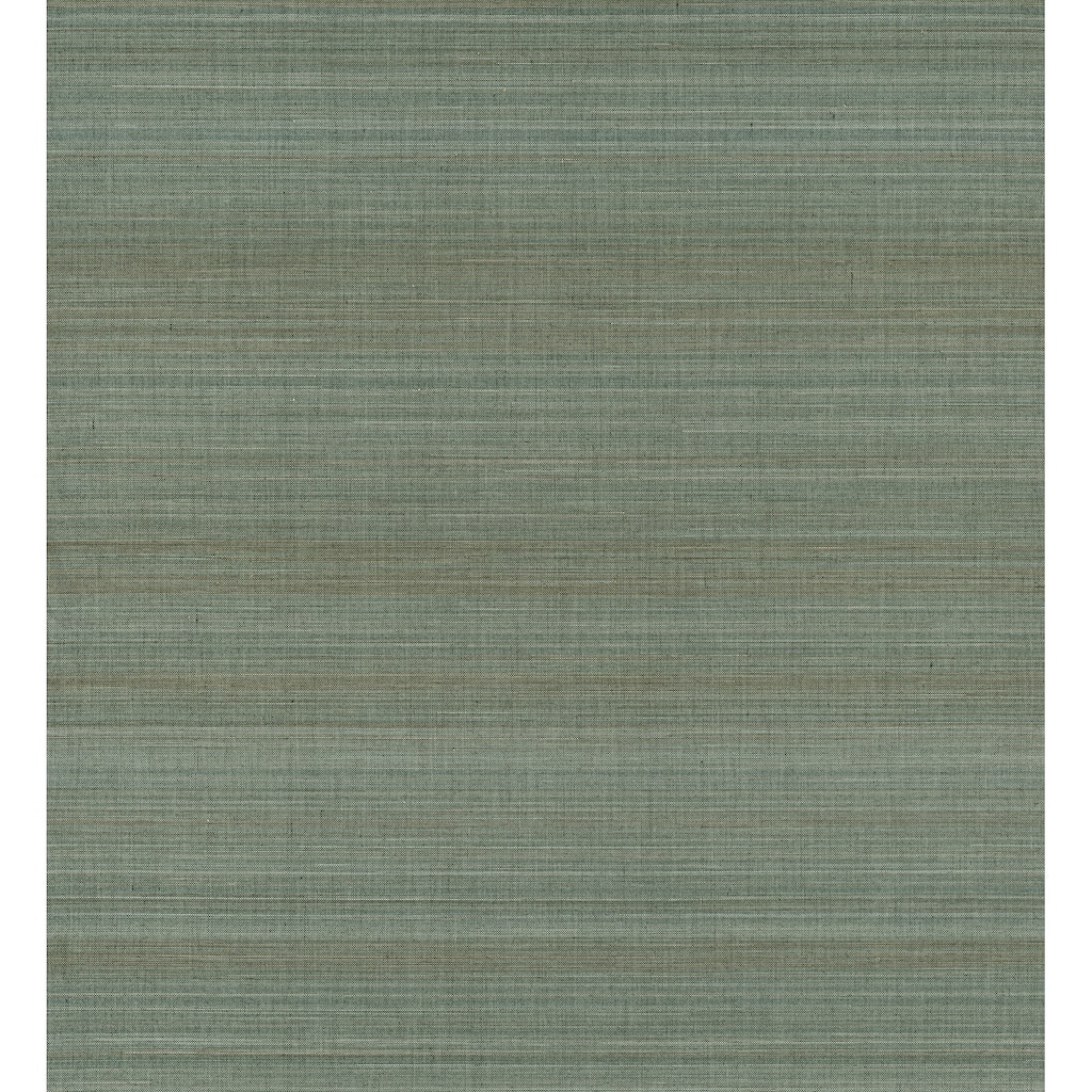 A-Street Prints Mai Teal Abaca Grasscloth Wallpaper