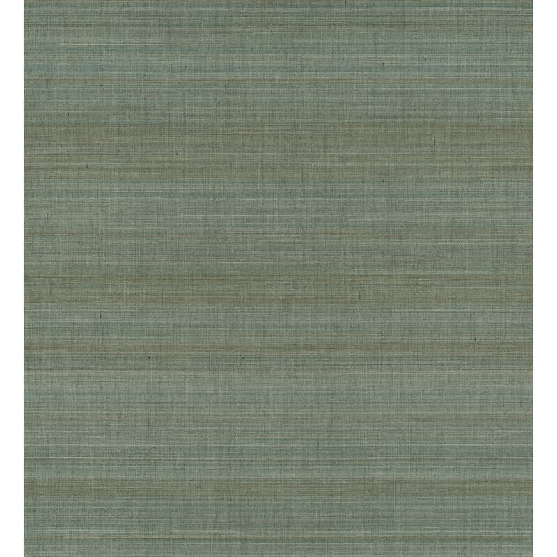 A-Street Prints Mai Teal Abaca Grasscloth Wallpaper