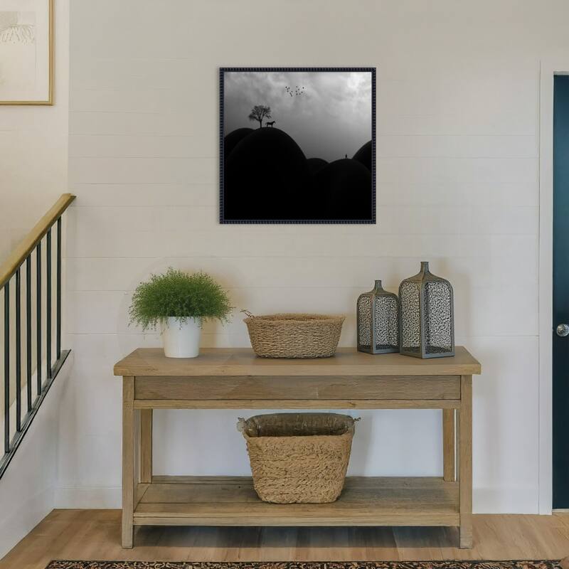 We by Hadi Malijani Framed Canvas Wall Art Print