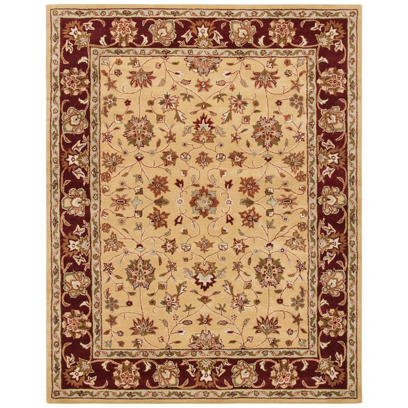 SAFAVIEH Handmade Heritage Rosamond Traditional Oriental Wool Rug