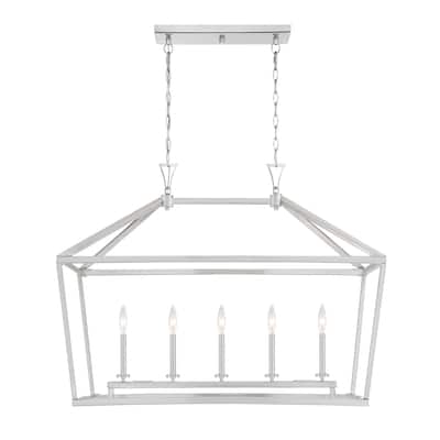 Savoy House 1-424-5 Townsend 5 Light 44" Wide Taper Candle Chandelier