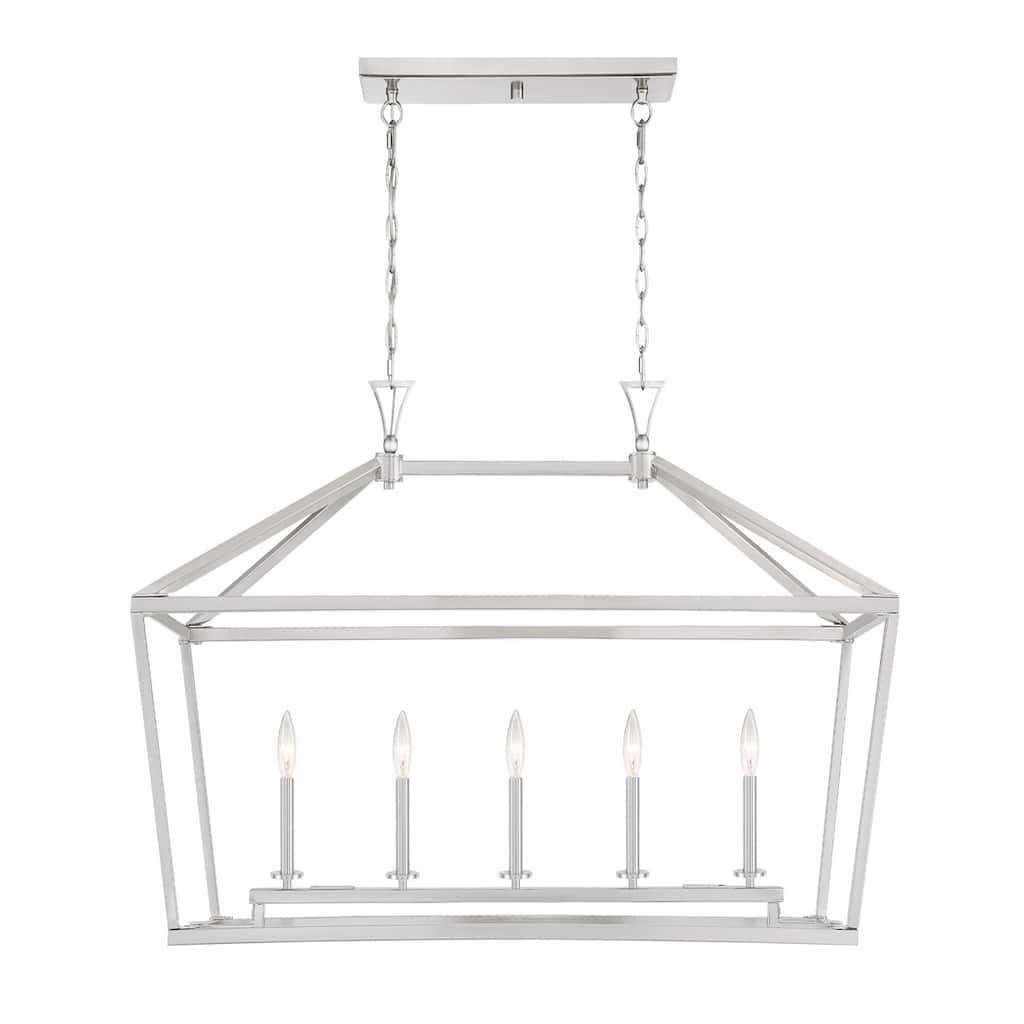 Savoy House 1-424-5 Townsend 5 Light 44" Wide Taper Candle Chandelier