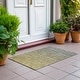 preview thumbnail 72 of 135, Machine Washable Indoor/ Outdoor Ombre Trellis Chantille Rug