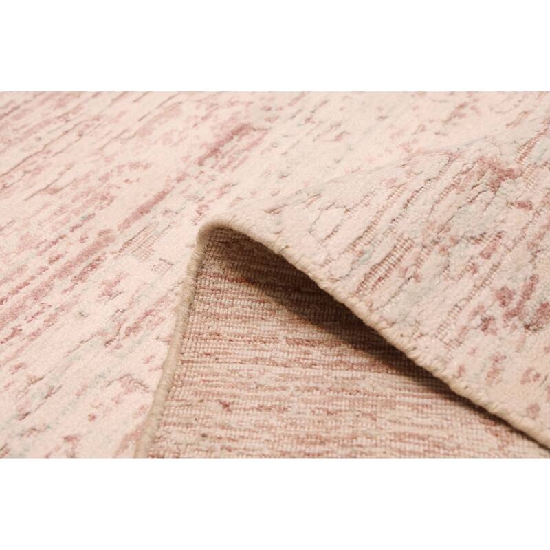 ECARPETGALLERY Hand Loomed Elysian Ivory Rug - 8'1 x 9'10