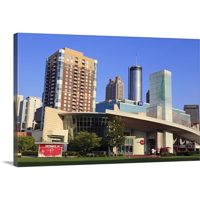 Shop World Of Coca Cola In Pemberton Park Atlanta Georgia Canvas Wall Art Overstock 21003027