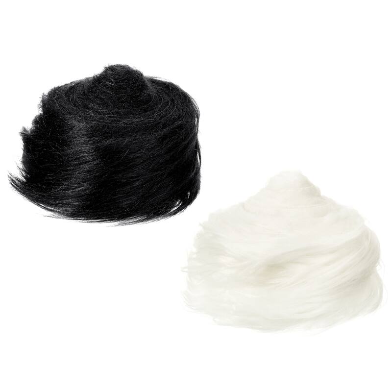 2Pcs 59" x 2" Plush Faux Fur Fabric Precut Strips