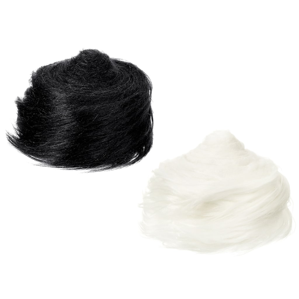 2Pcs 59" x 2" Plush Faux Fur Fabric Precut Strips