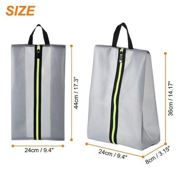 5x Waterproof Shoe Bags Translucent Shoe Organizer Travel Storage Bag Bed Bath Beyond 37160667