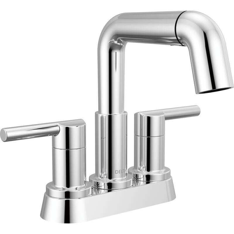 Delta 25849LF-PD Nicoli 1.2 GPM Centerset Bathroom Faucet with Pull - Chrome