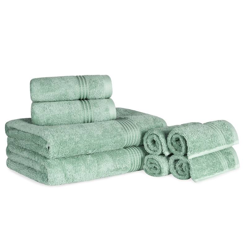 Blue Nile Mills Ibiza Egyptian Cotton 8 Piece Towel Set