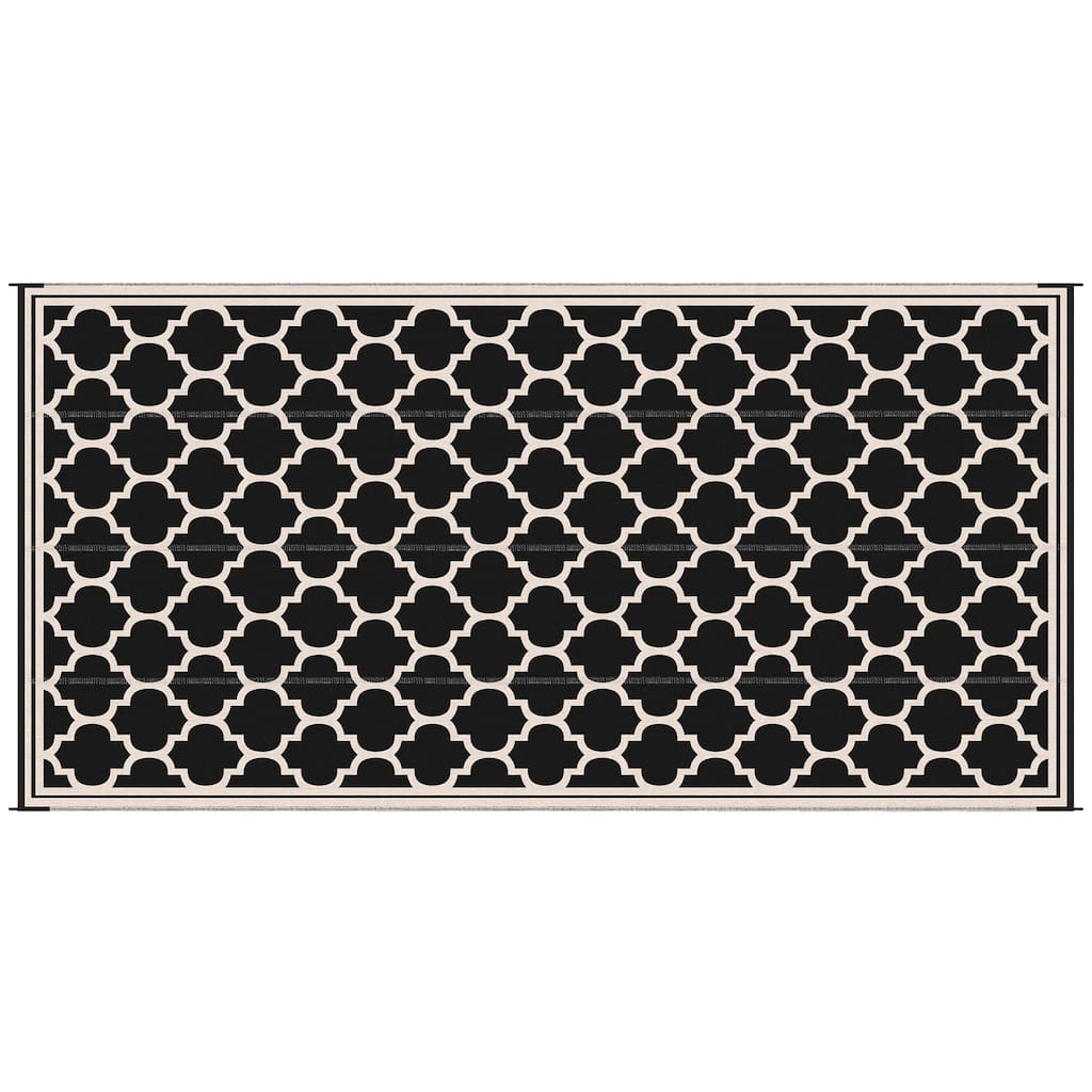 9' x 18' Reversible Outdoor Waterproof Portable Camping Carpet - 9' x 18'