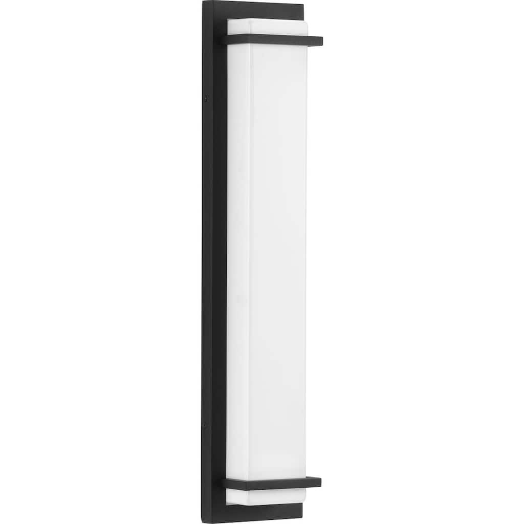 Z-1080 LED Collection Black Two-Light Large LED Outdoor Sconce - 5 in x 3 in x 23.5 in