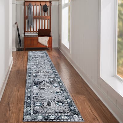 Vintage Zeigler Runner Rug - 2' x10' Runner