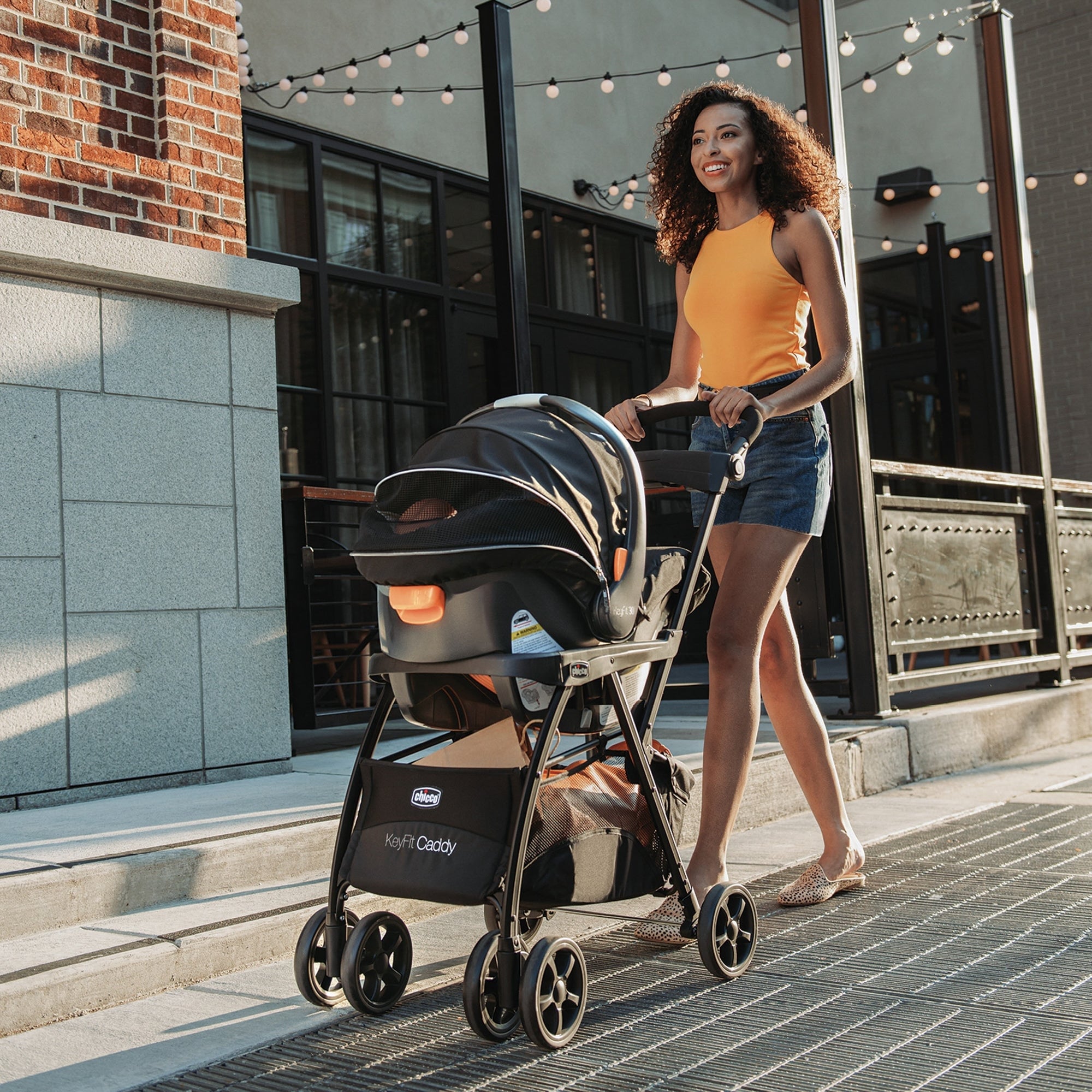 Chicco - KeyFit Caddy Frame Stroller, Black