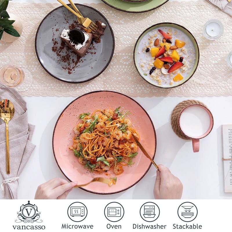 vancasso Navia 16-piece Stoneware Dinnerware Set (Service for 4)