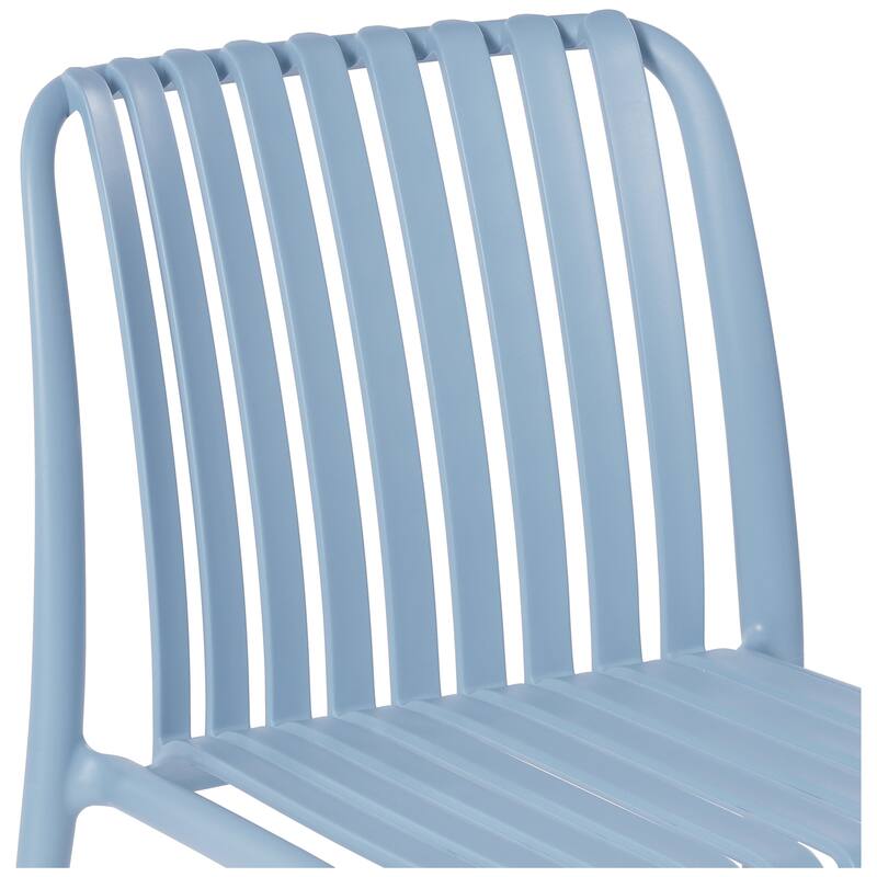 Frond and Form Outdoor Stacking Dining Side Chair (Set of 2)
