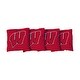 preview thumbnail 1 of 1, Wisconsin Badgers Red Cornhole Bags All-Weather Resin Filled