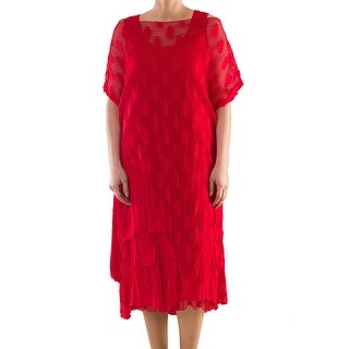 red spanish style dress