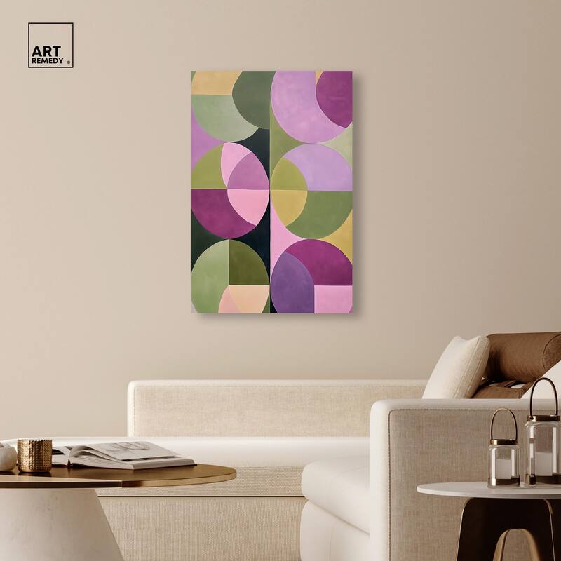 Purpurea II Canvas by Art Remedy, Gallery Wrapped