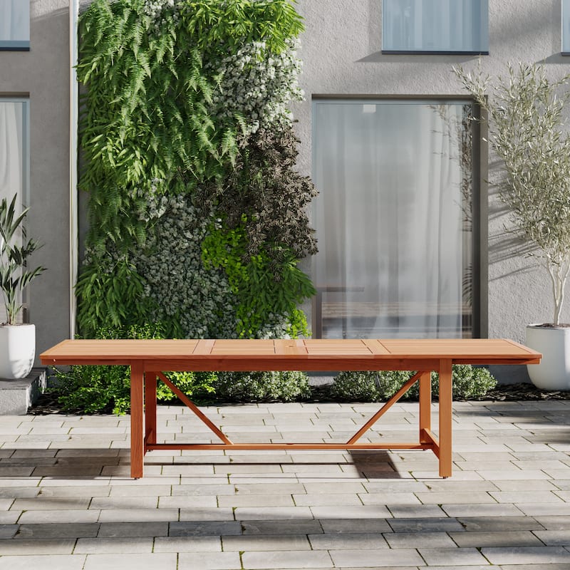 Amazonia Camille FSC Certified Wood Outdoor Patio Dining Set