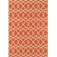 preview thumbnail 2 of 7, Momeni Baja Moroccan Tile Orange Indoor/Outdoor Area Rug. - 8'6" x 13'