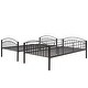 preview thumbnail 7 of 13, Twin Over Twin Metal Bunk Bed with Divisible Feature for Flexible Sleeping Arrangements