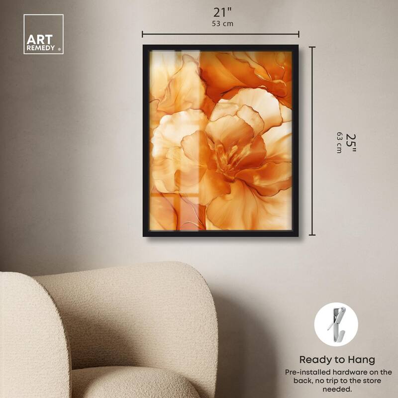 Sunlit Bloom I Shadowbox by Art Remedy