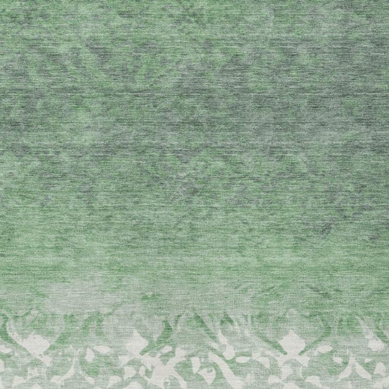 HomeRoots Damask Transitional Rectangle Outdoor Rug