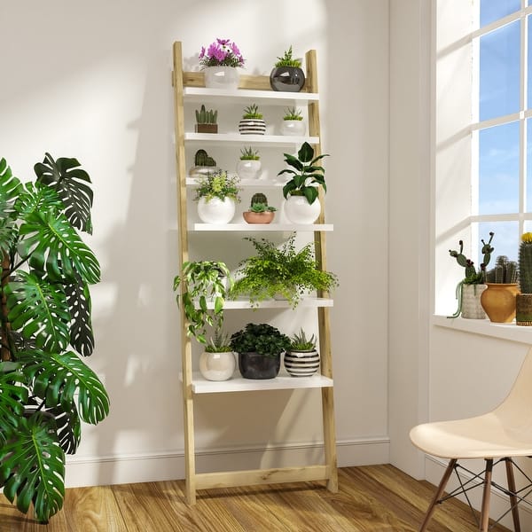 Boahaus Danderyd Ladder Bookcase Overstock 31284343