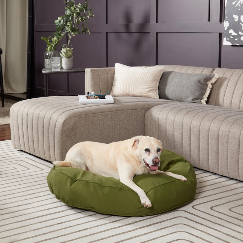 Gordie Round Indoor/Outdoor Pillow Dog Bed