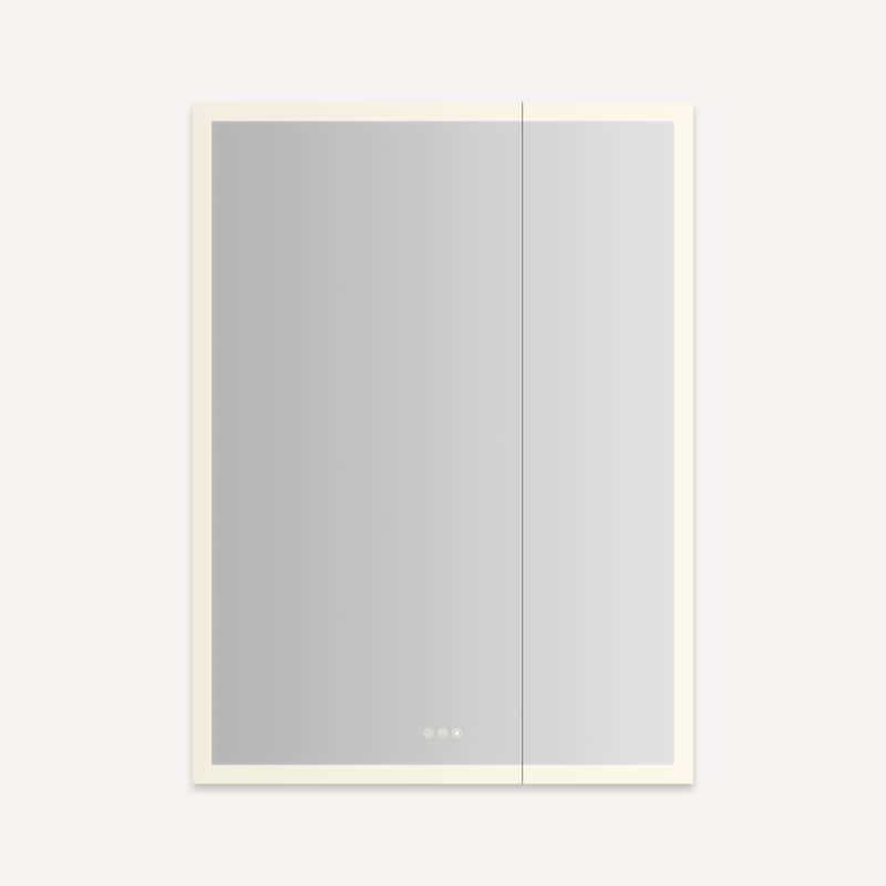 Robern AR3648D4FP2LP AiO Reserve 35-1/4" x 48" Lighted Frameless - Mirror - Mirrored Finish