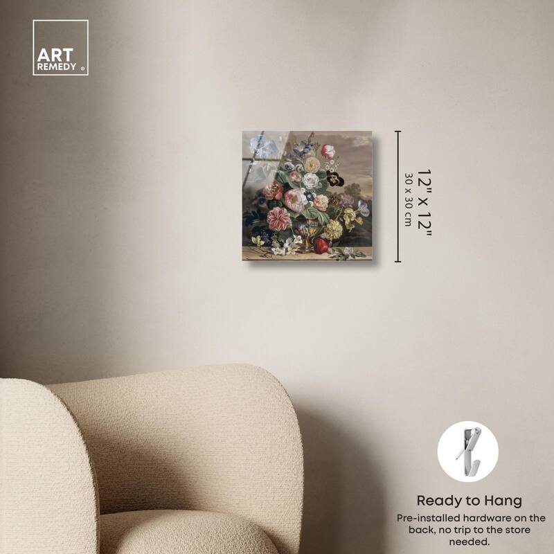 Classical Dream Vase II Acrylic by Art Remedy, Ready to Hang