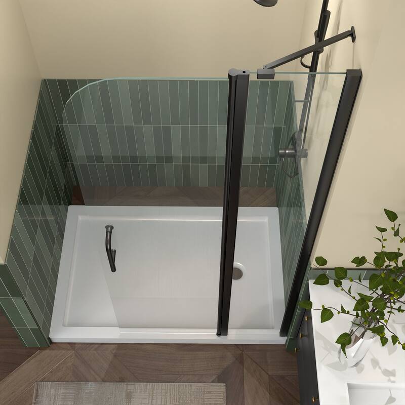Shower Door with Clear Glass