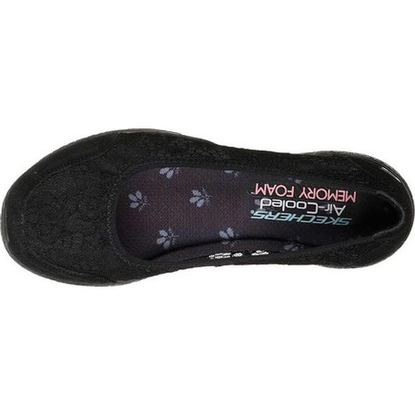 Skechers microburst sweet bloom women's skimmer flats hotsell