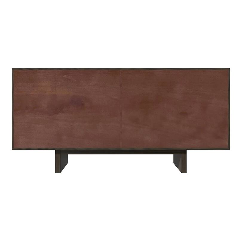 Clihome Mid-century Wood 4-Door Storage Buffet Sideboard