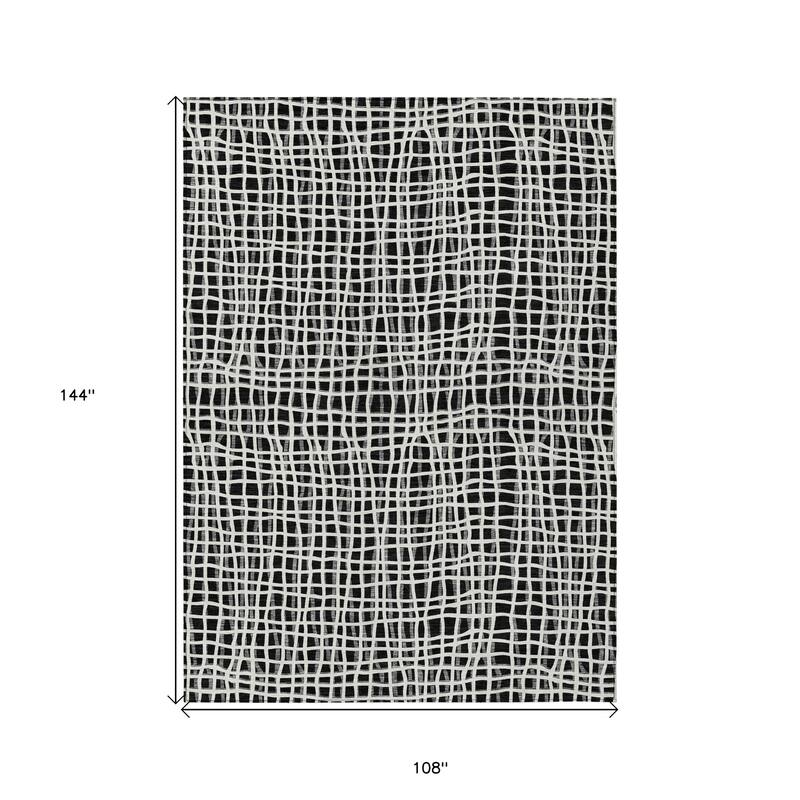 HomeRoots Striped Transitional Rectangle Outdoor Rug