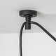 preview thumbnail 6 of 7, Hunter Redding Matte Black 1 Light Pendant - Industrial, Modern & Contemporary - Kitchen, Dining Room, Entryway, Laundry Room