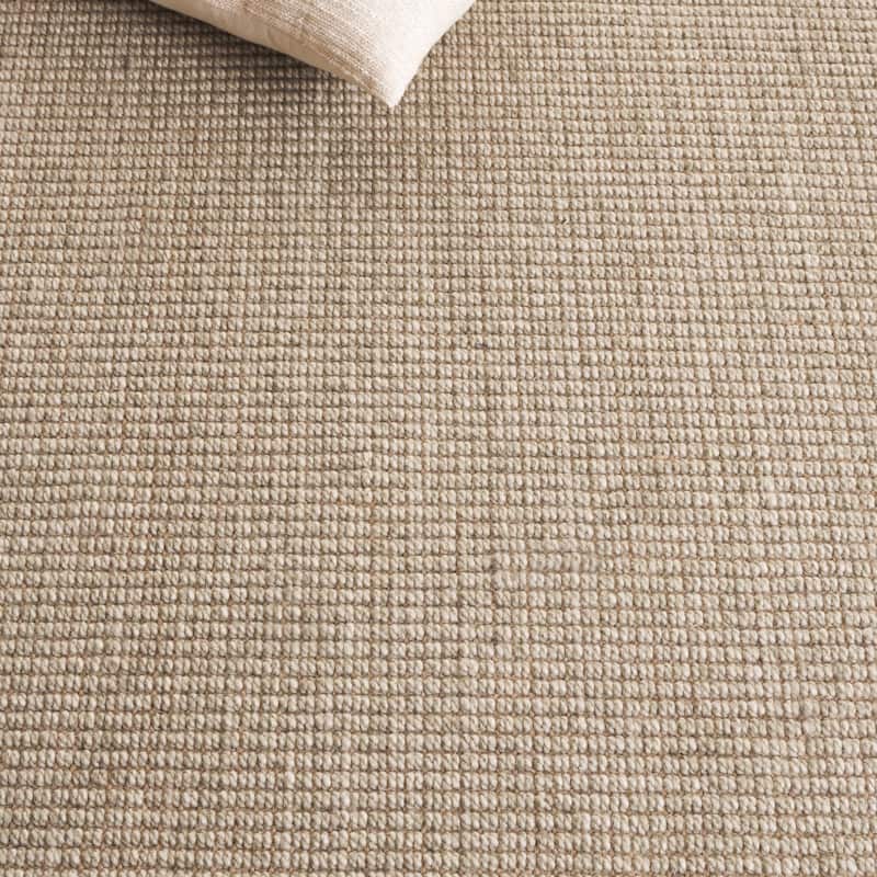 SAFAVIEH Flatweave Natural Wanja Fiber Farmhouse Wool & Jute Rug