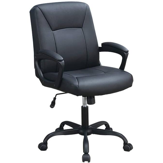 Relax Cushioned Adjustable Office Chair with Upholstered Seat and Back ,Comfort for Home & Desk