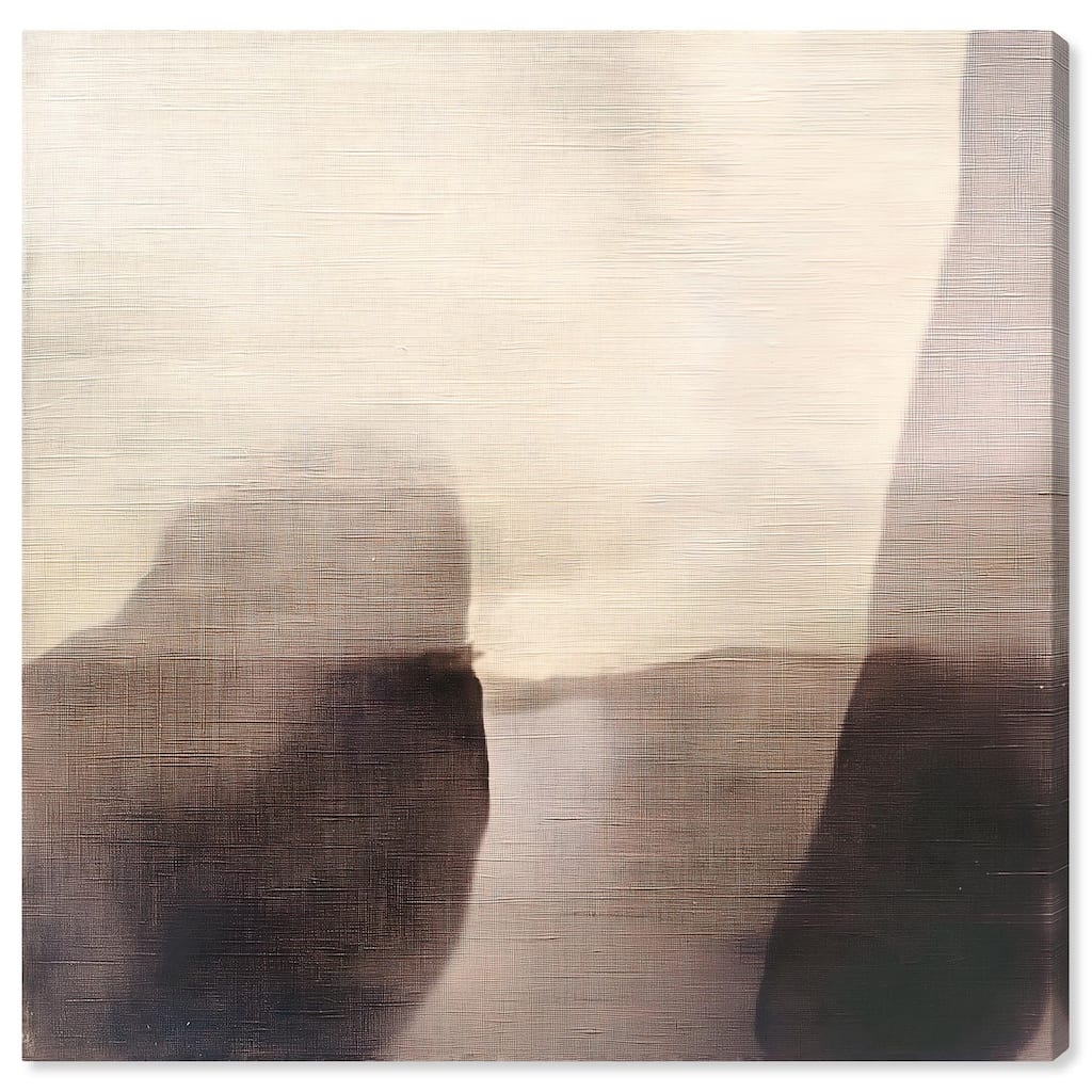 Pale Taupe II Canvas by Art Remedy, Gallery Wrapped