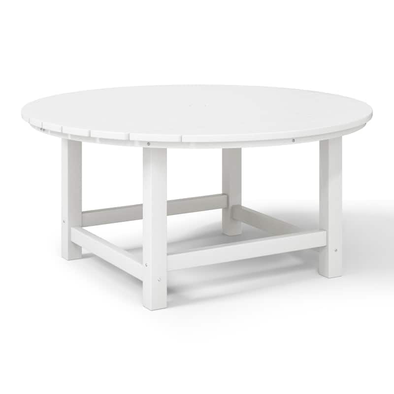 Altura Outdoor 5-Piece Adirondack Chair & Round Coffee Table Conversation Set