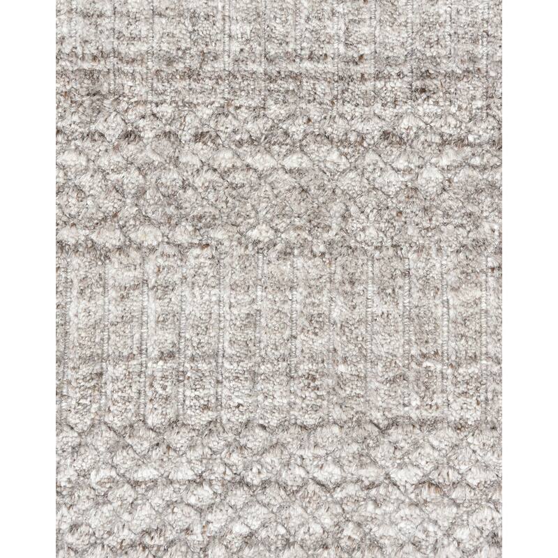 Overton Handmade Modern Contemporary Striped Area Rug