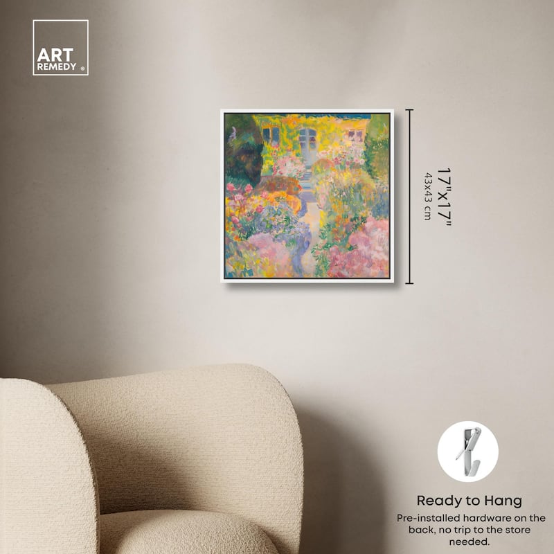 Hues of Happiness II Canvas by Art Remedy