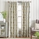 preview thumbnail 6 of 5, Martha Stewart Jakarta Back Tab Curtain Panel Pair