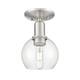 Option Brushed Satin Nickel / Clear