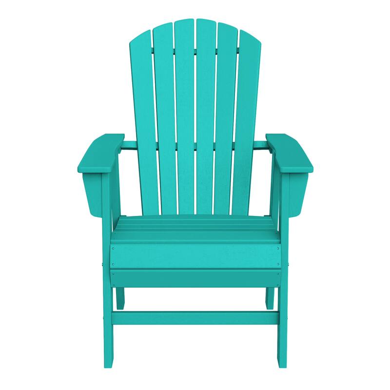 Altura Hdpe All Weather Outdoor Patio Adirondack Dining Chair