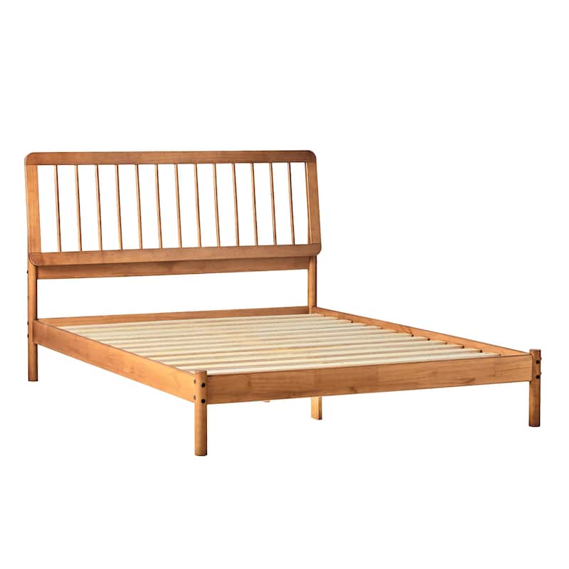 Middlebrook Designs Boho Solid Wood Queen Spindle Bed
