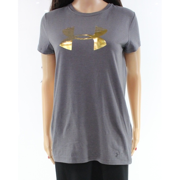 under armour t shirts gold women