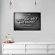 preview thumbnail 8 of 8, Oliver Gal 'Now Playing BOLD' Typography and Quotes Black Wall Art Canvas Print 36 x 24