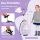 preview thumbnail 20 of 20, 16 Inch Kids Carry-On Luggage Hard Shell Suitcase with Wheels - 13" x 10.5" x 19"-32"